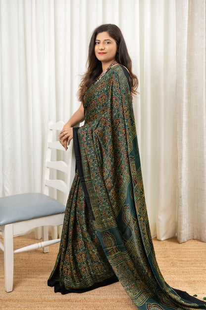 Ajrakh on Modal- Green