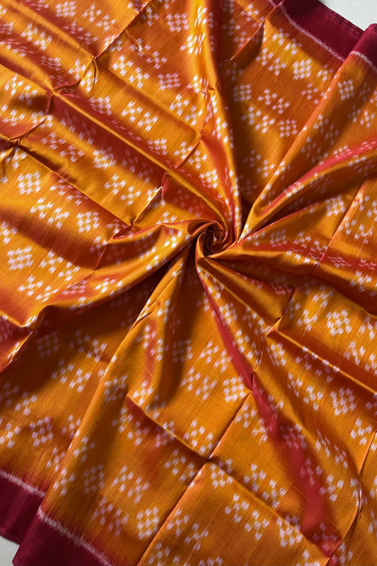 Nuapatna Ikkat Pasapalli SIlk Saree