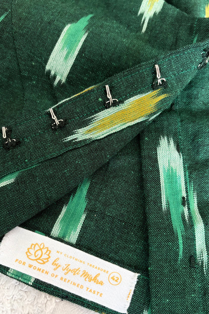 Pochampally Ikkat Cotton Blouse