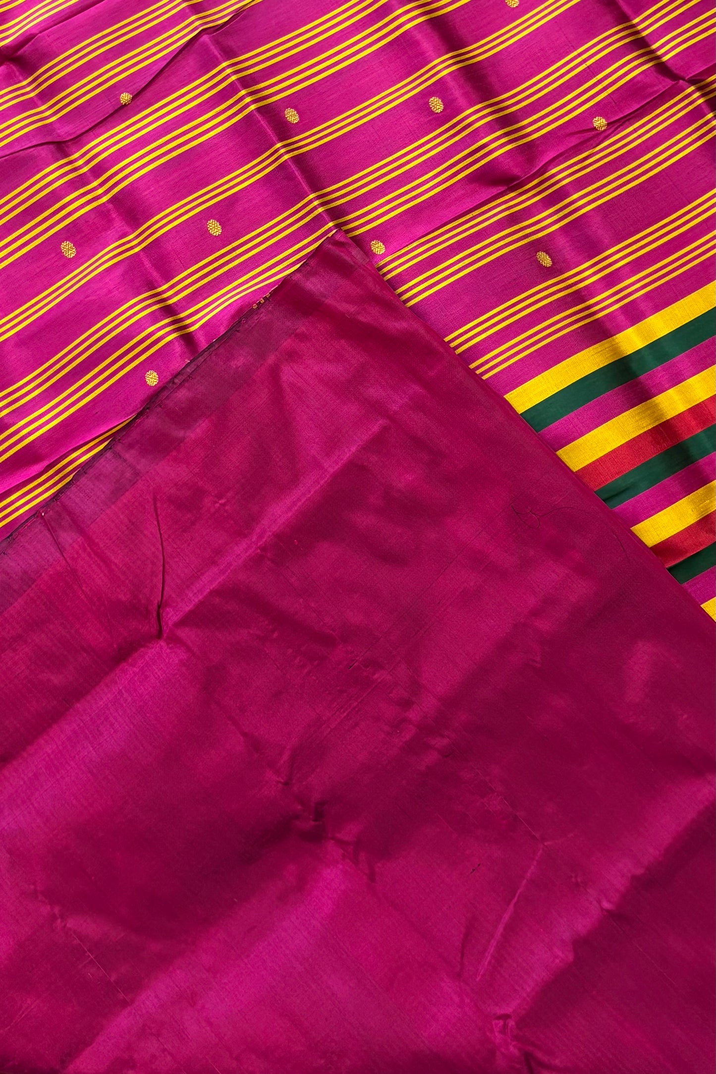 Exclusive Odisha Ikkat Pure Silk Saree- Deep Green
