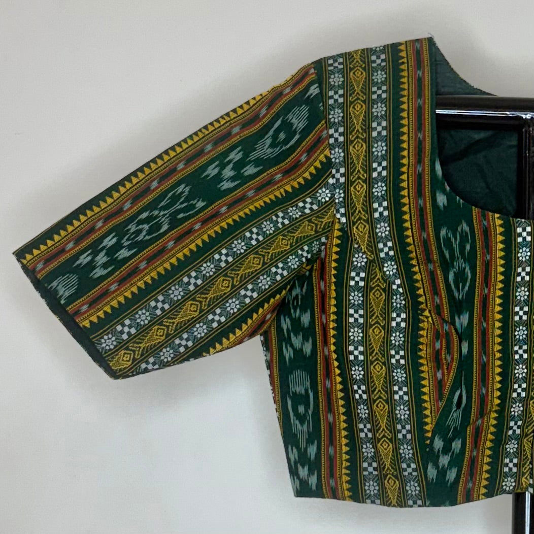 Odisha Ikkat Cotton Blouse