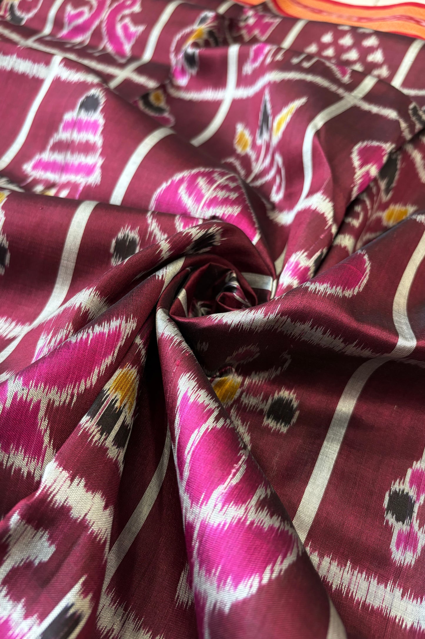 Exclusive Odisha Ikkat Nabakothi Pure Silk Saree