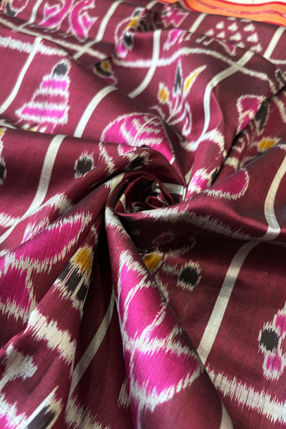 Exclusive Odisha Ikkat Nabakothi Pure Silk Saree