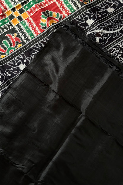 Exclusive Odisha Ikkat Nuapatna Silk Saree - Utkala Laxmi
