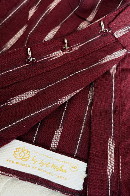 Pochampally Ikkat Cotton Blouse