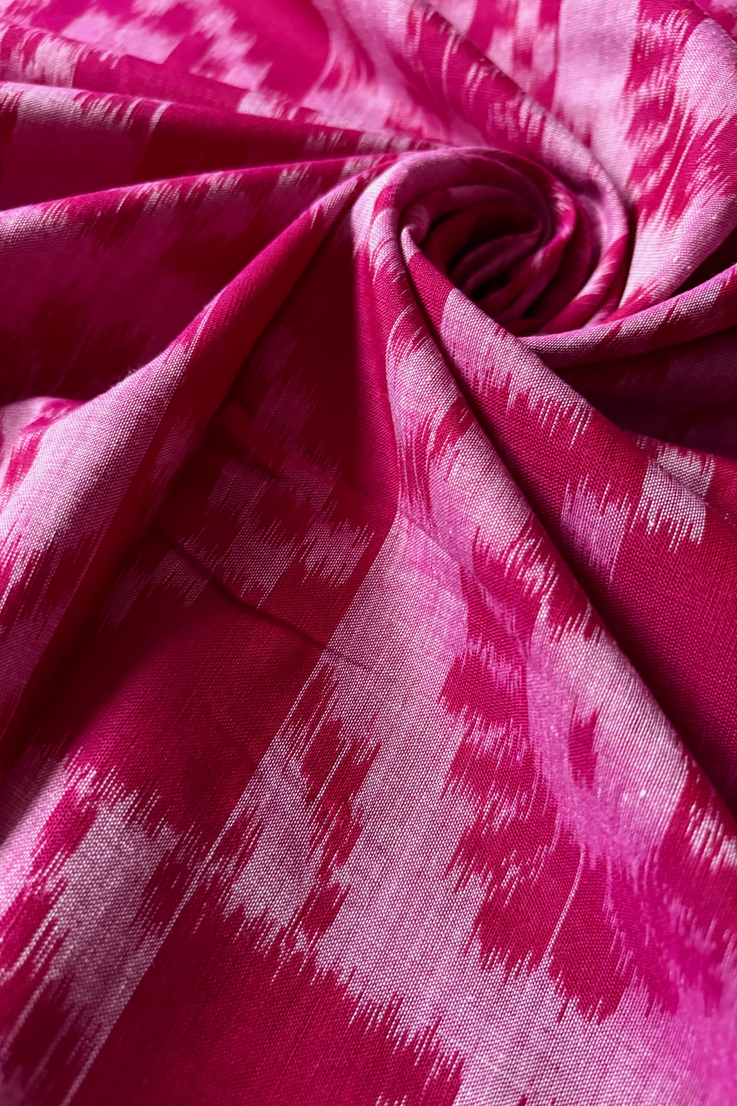 Exclusive Khandua Cotton Saree - Pink & Blue