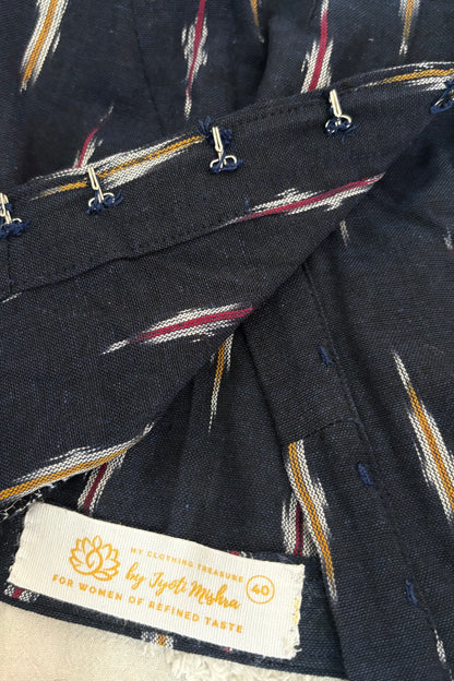 Pochampally Ikkat Cotton Blouse