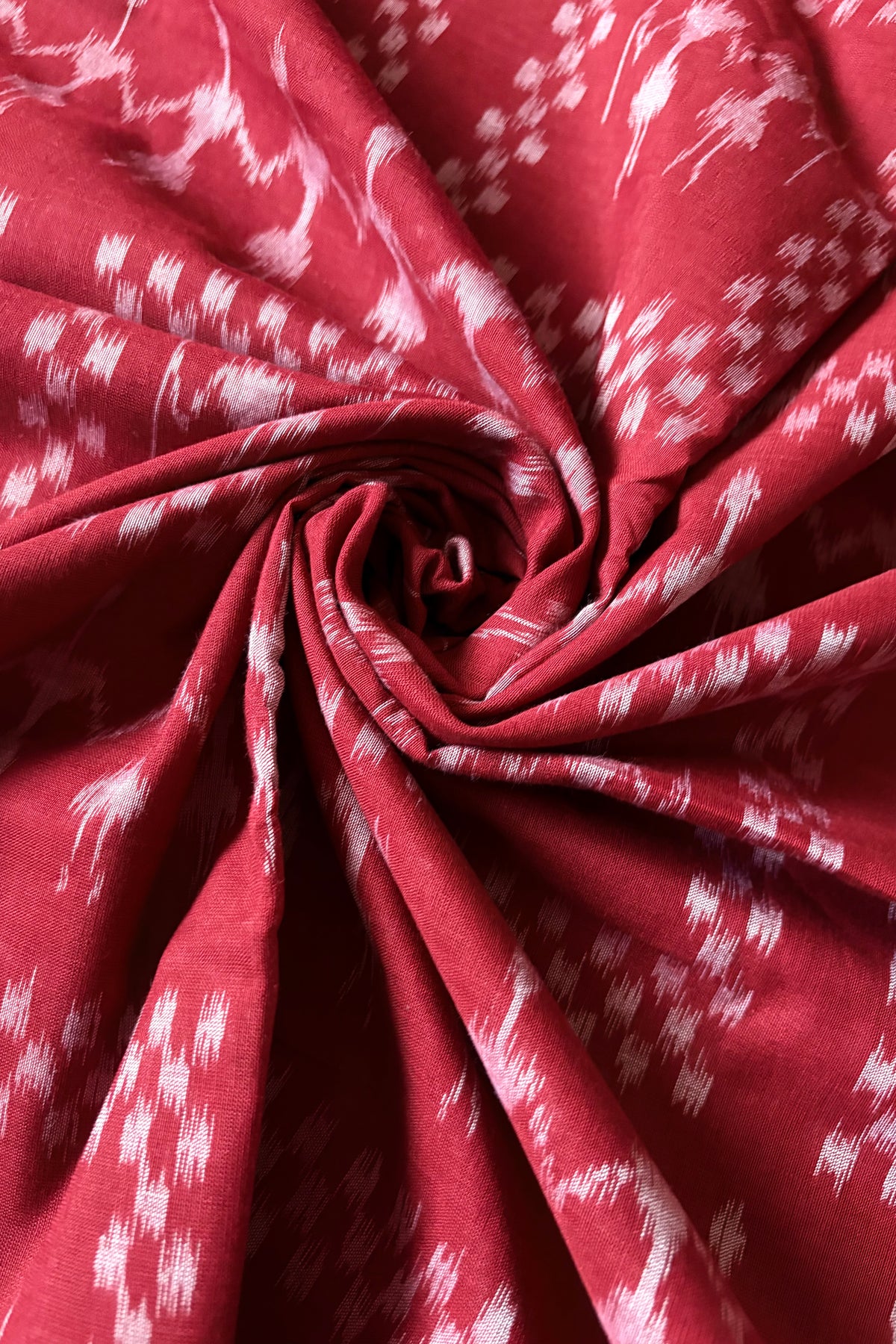 Odisha Ikkat Khandua Cotton Saree - Maroon
