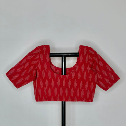 Pochampally Ikkat Cotton Blouse