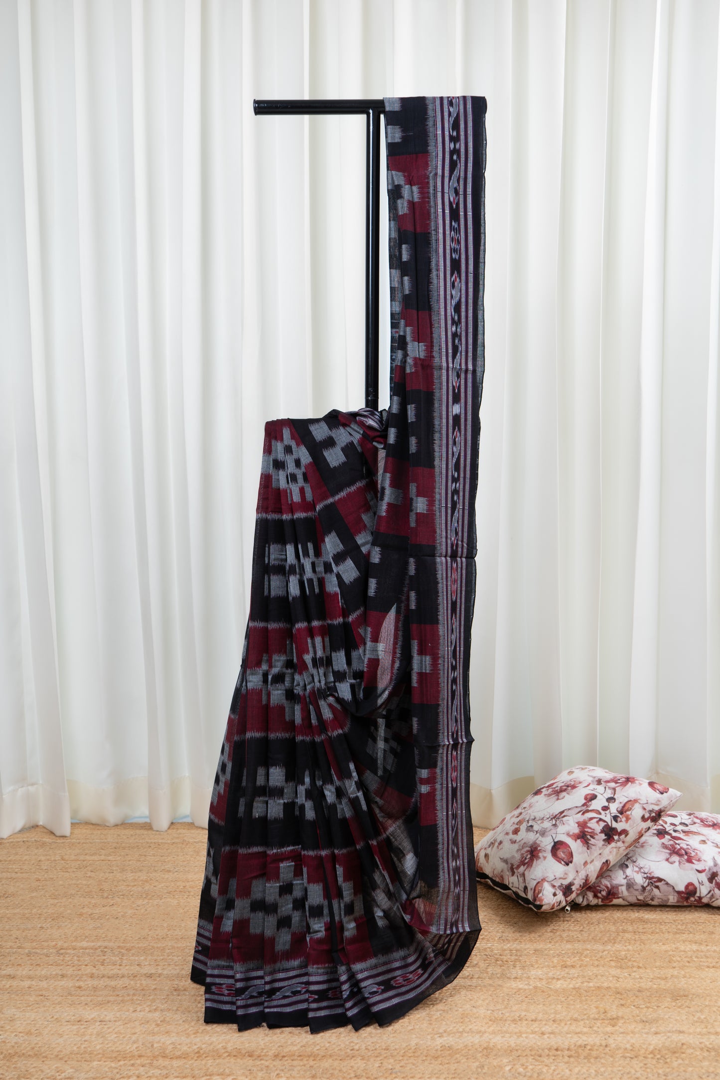 Odisha Ikkat Pasapali Cotton Saree