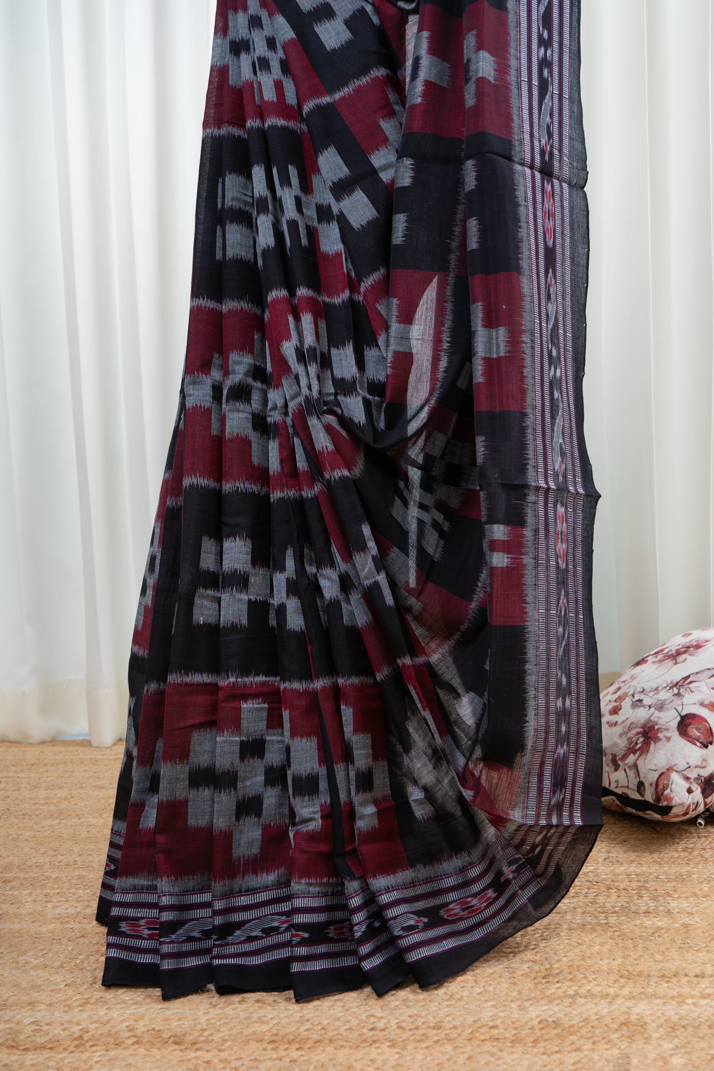 Odisha Ikkat Pasapali Cotton Saree