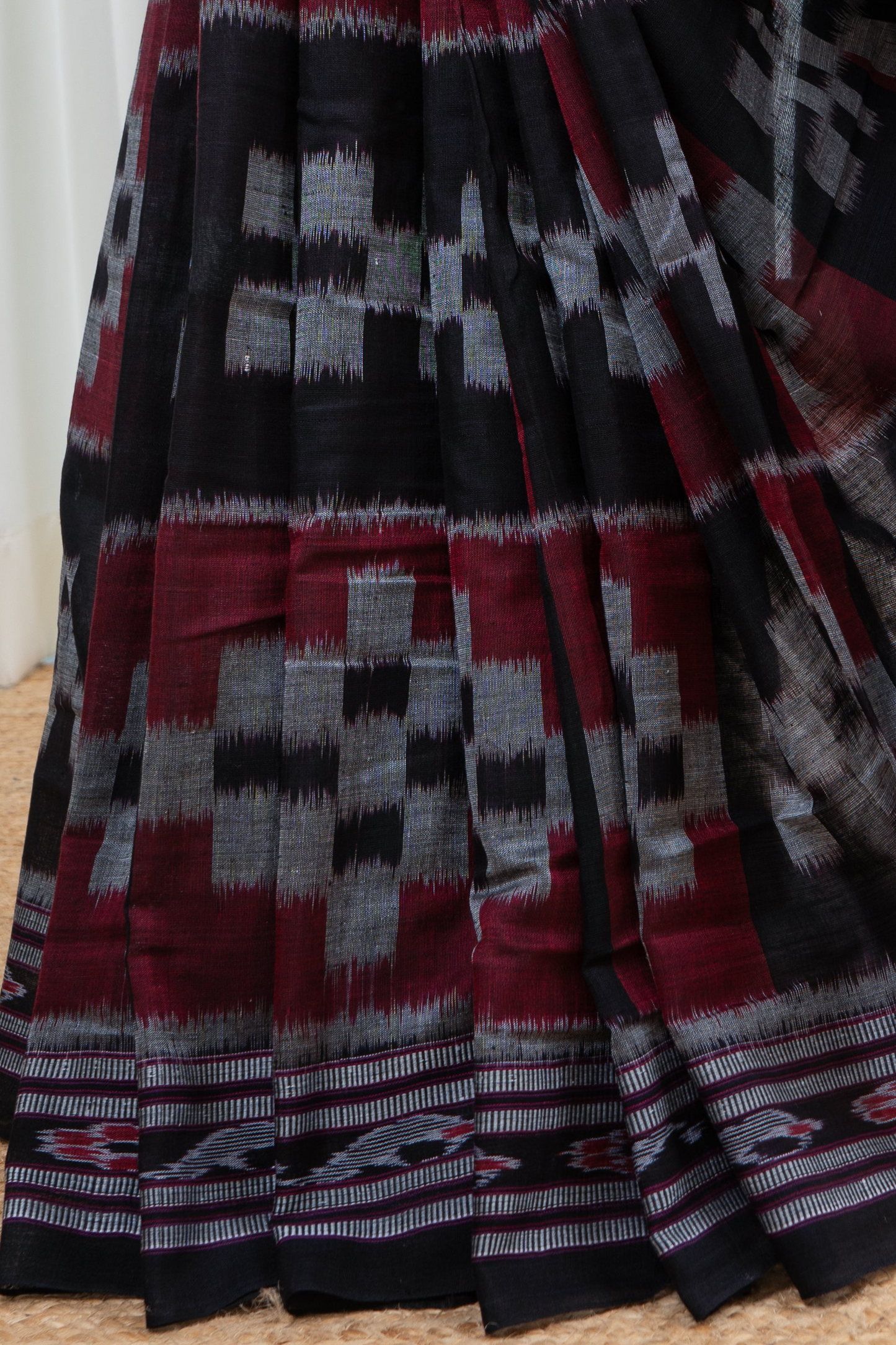 Odisha Ikkat Pasapali Cotton Saree