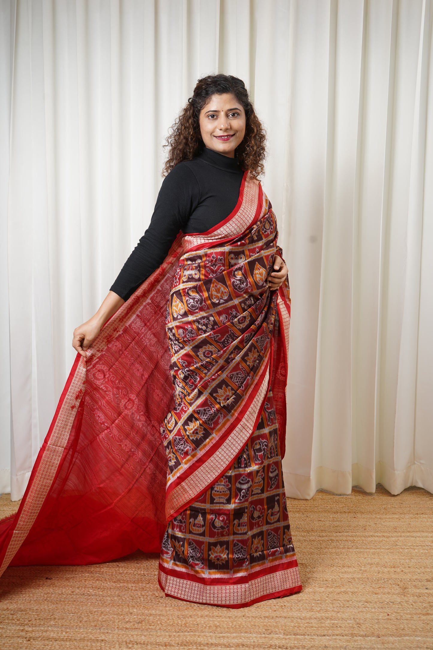 Exclusive Nabakothi Sambalpuri Pure Silk Saree