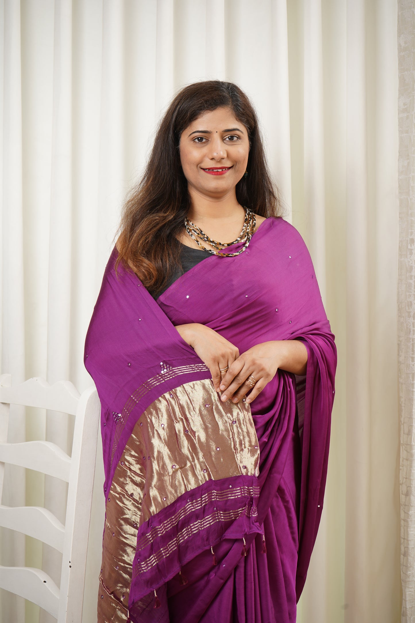 Mirror work on Modal- Purple