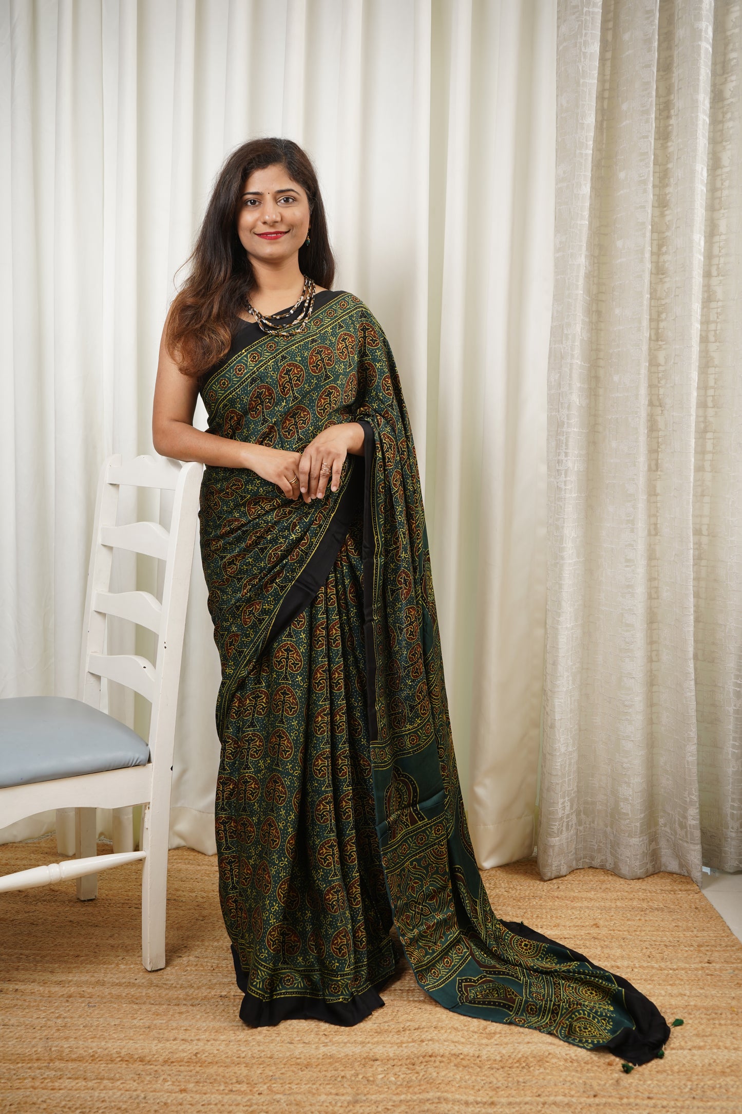 Ajrakh on Modal- Green