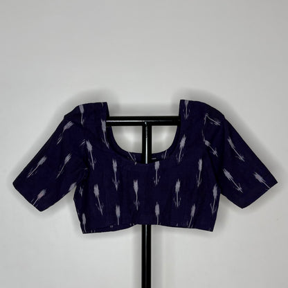 Pochampally Ikkat Cotton Blouse