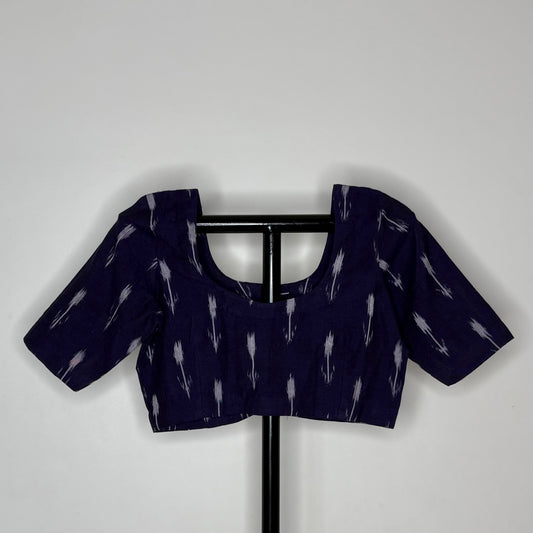 Pochampally Ikkat Cotton Blouse