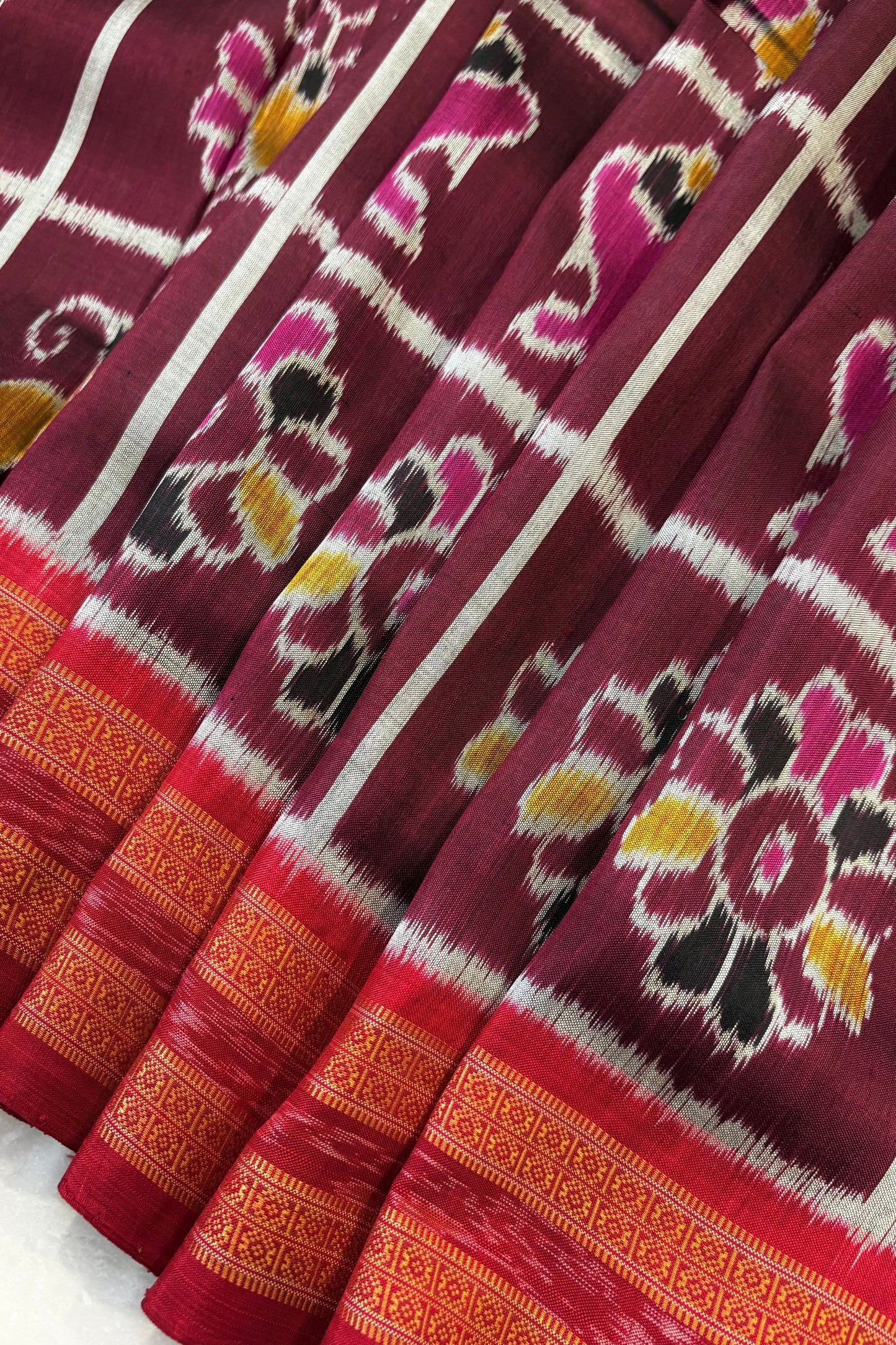 Exclusive Odisha Ikkat Nabakothi Pure Silk Saree