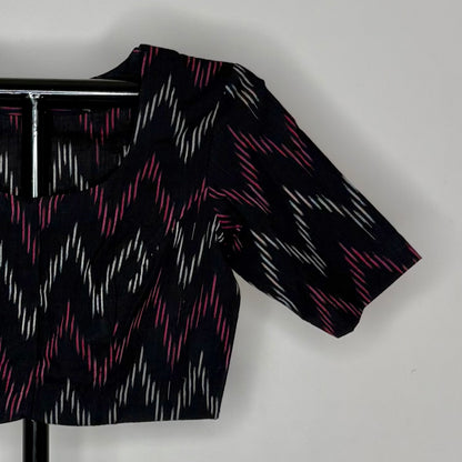 Pochampally Ikkat Cotton Blouse