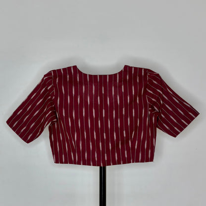 Pochampally Ikkat Cotton Blouse