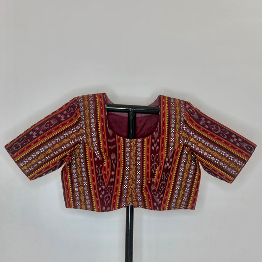 Odisha Ikkat Cotton Blouse