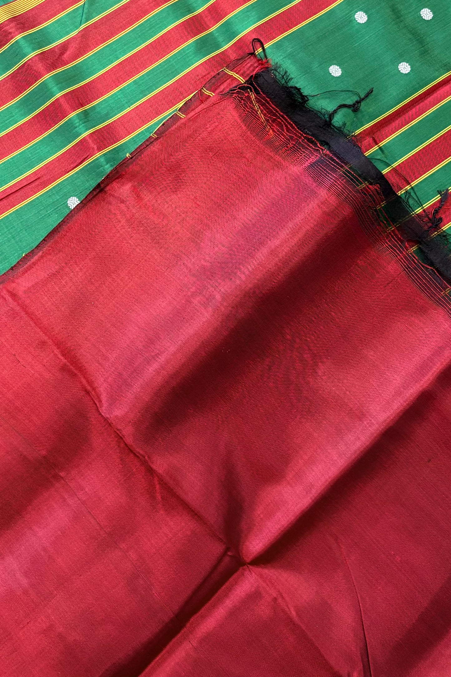 Exclusive Odisha Ikkat Pure Silk Saree- Green