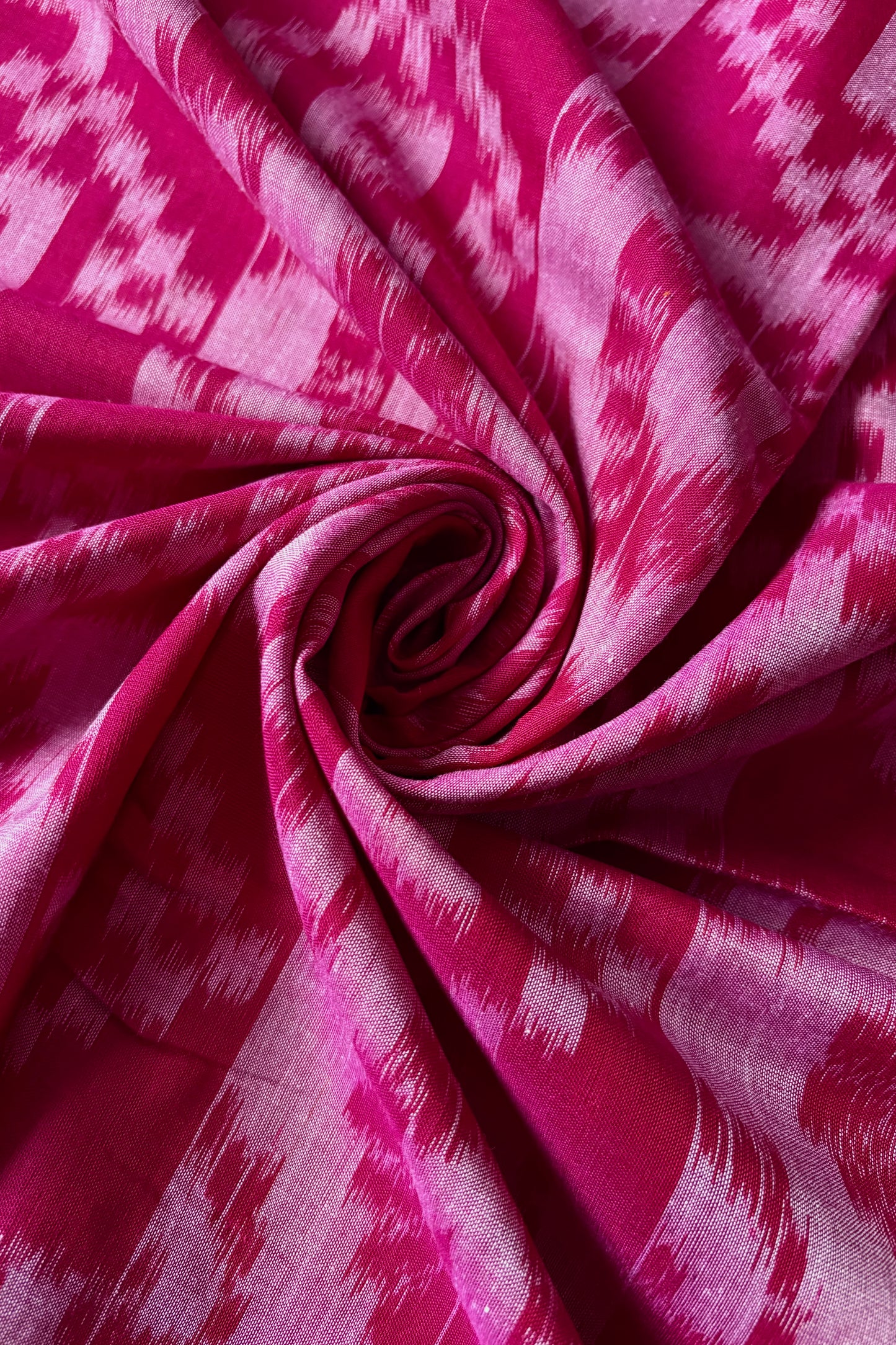 Exclusive Khandua Cotton Saree - Pink & Blue