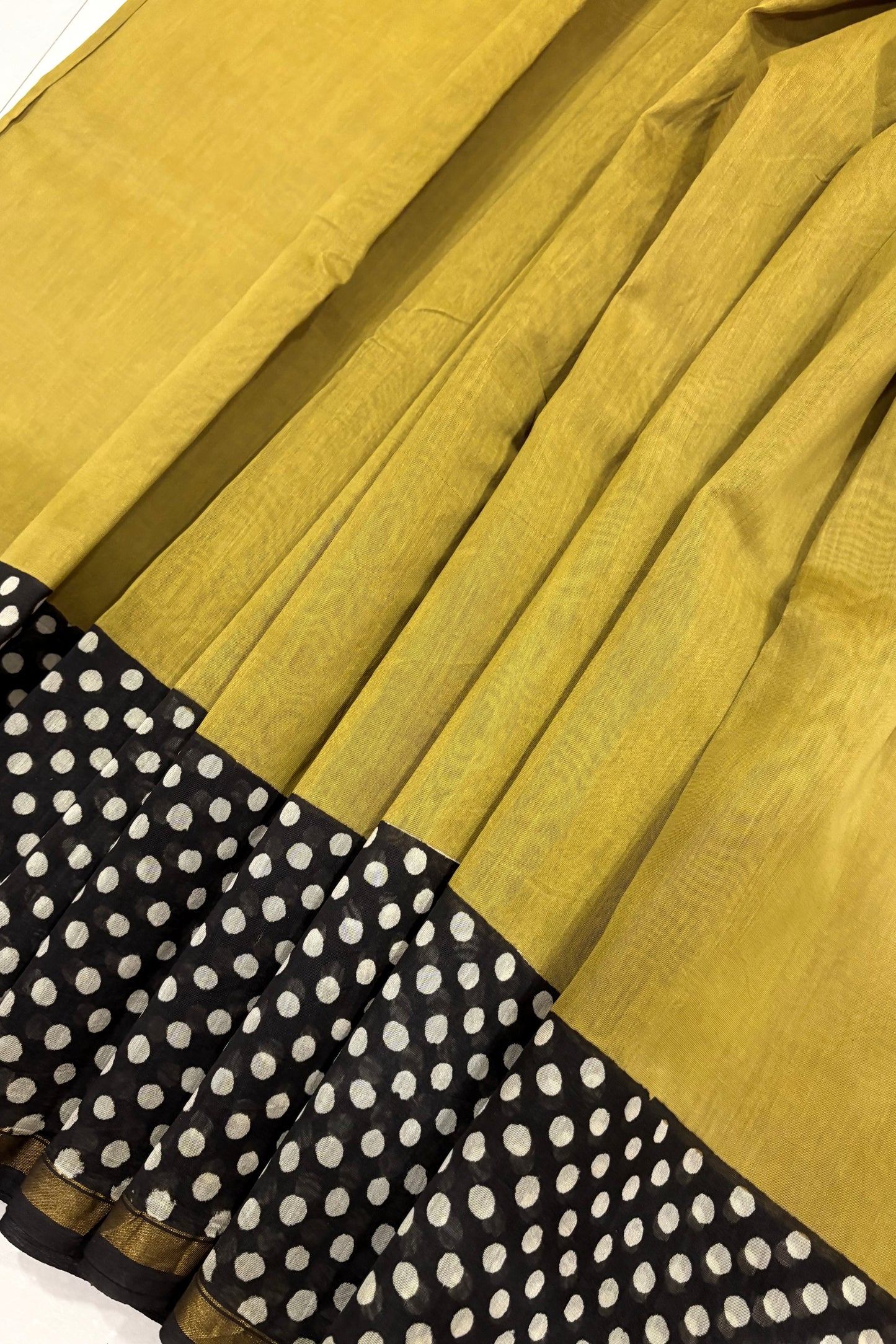 Hand Block Print Silk-Cotton Saree