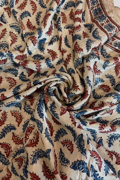 Ajrakh on Modal- Off White