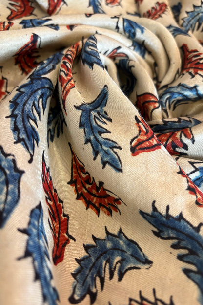 Ajrakh on Modal- Off White