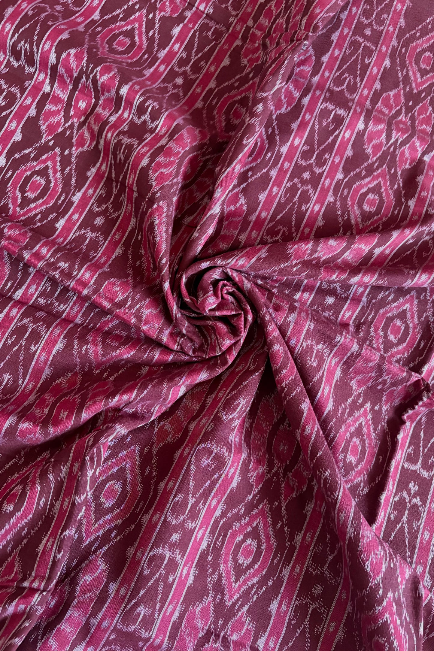 Exclusive Odisha Ikkat Khandua Cotton Saree - Coffee