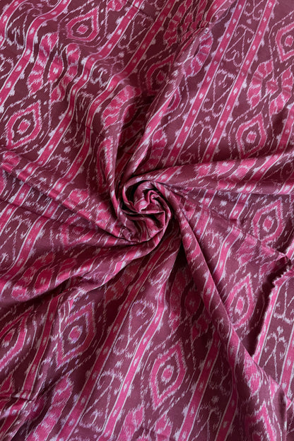 Exclusive Odisha Ikkat Khandua Cotton Saree - Coffee