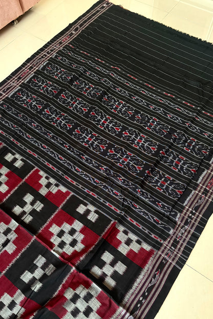 Odisha Ikkat Pasapali Cotton Saree