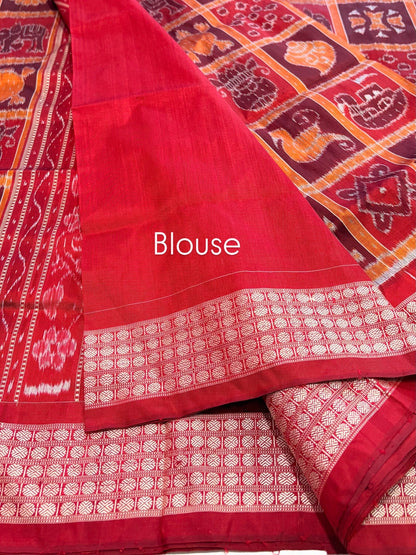 Exclusive Sambalpuri Pure Silk Saree