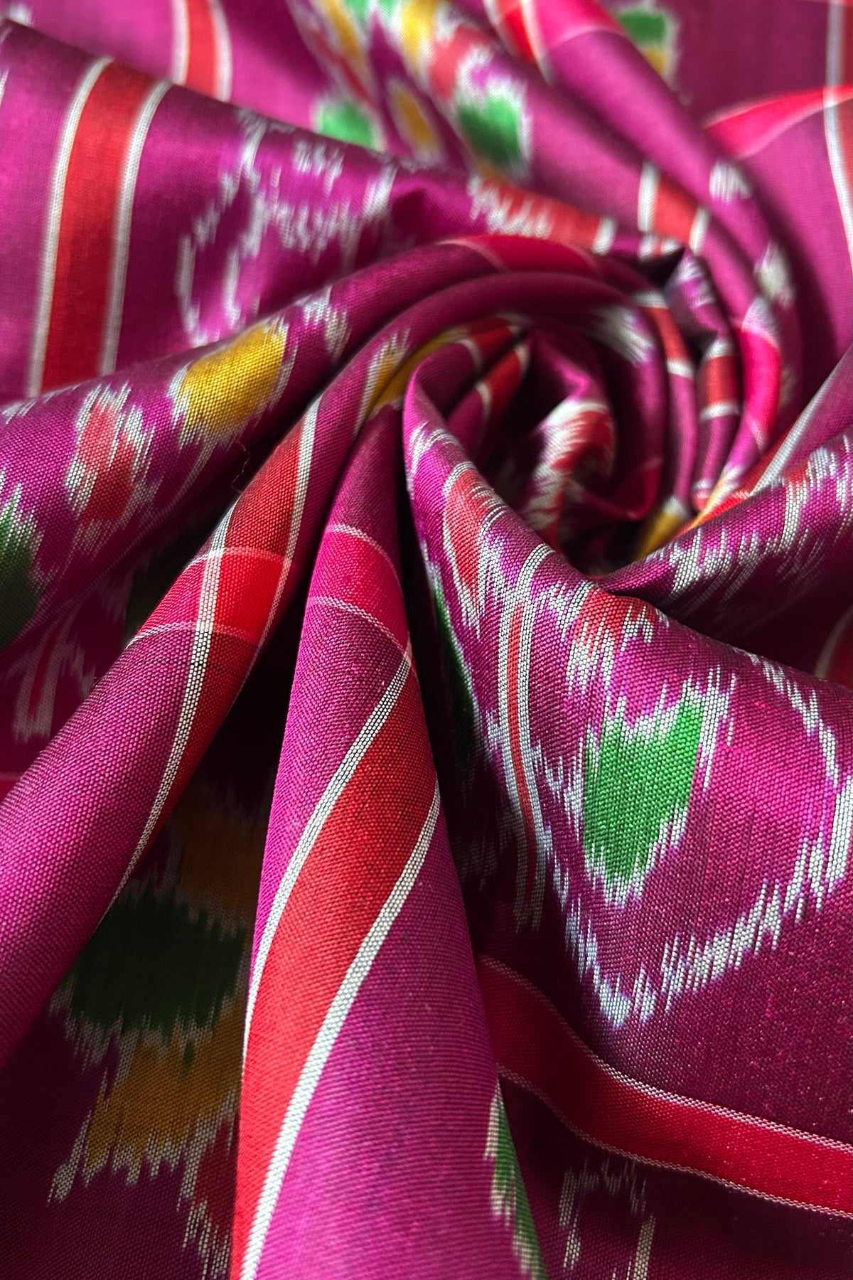 Nabakothi Khandua Pure Silk Saree: Purple