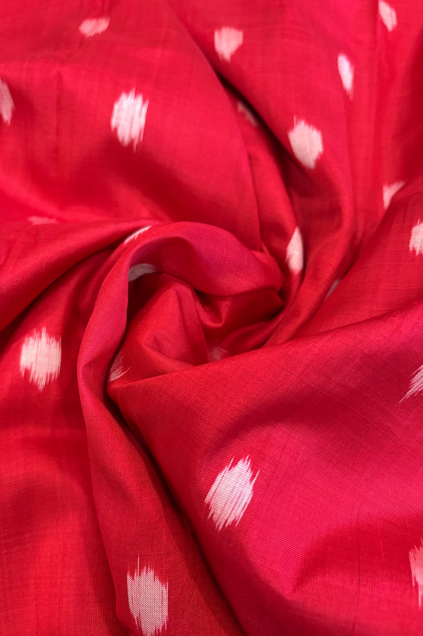 Exclusive Odisha Ikkat Pure Silk Saree- Red