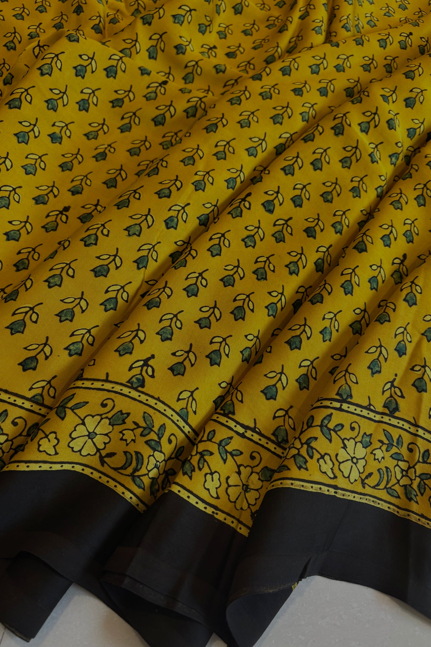 Ajrakh on Modal- Yellow