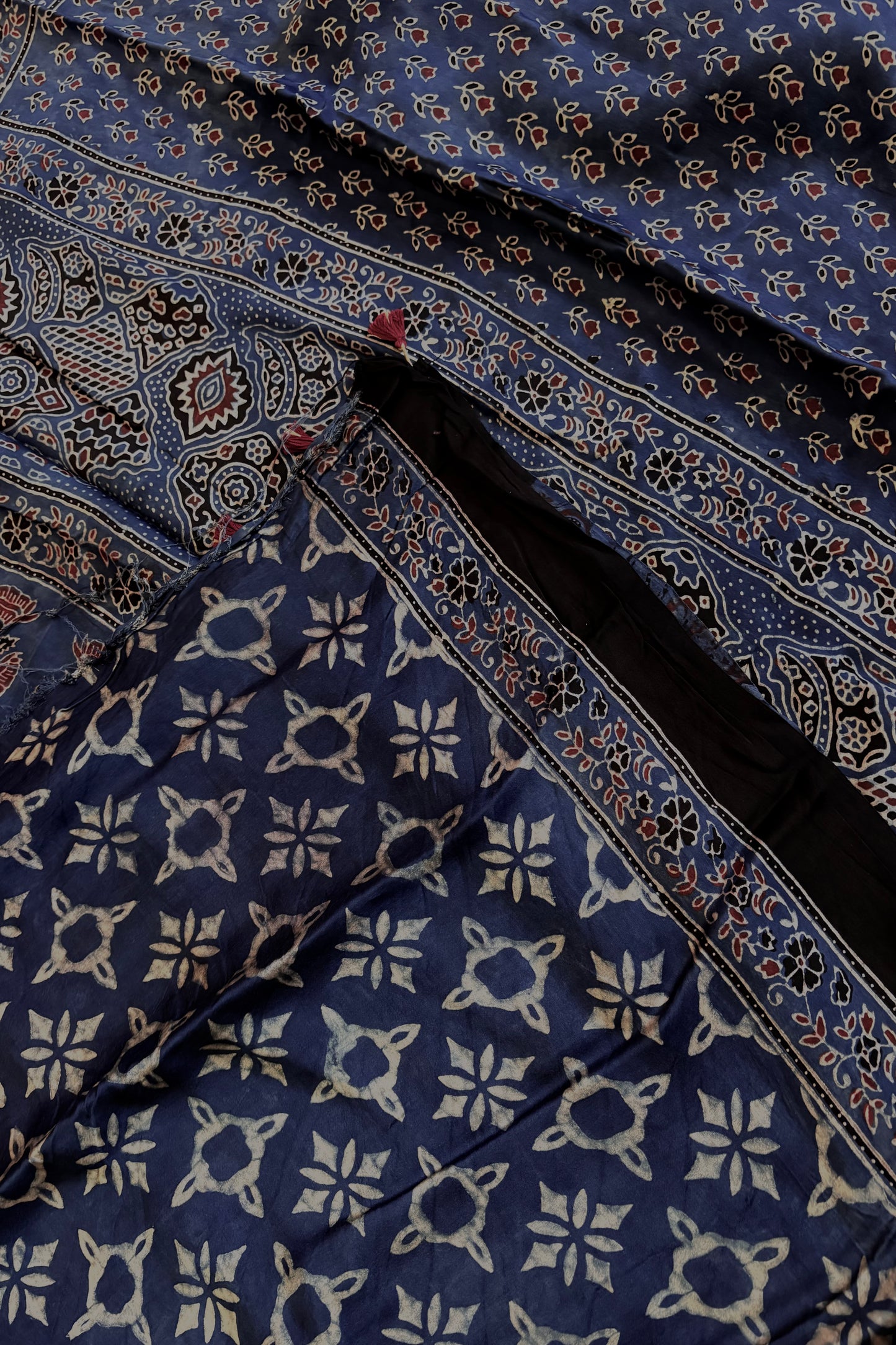 Ajrakh on Modal- Indigo