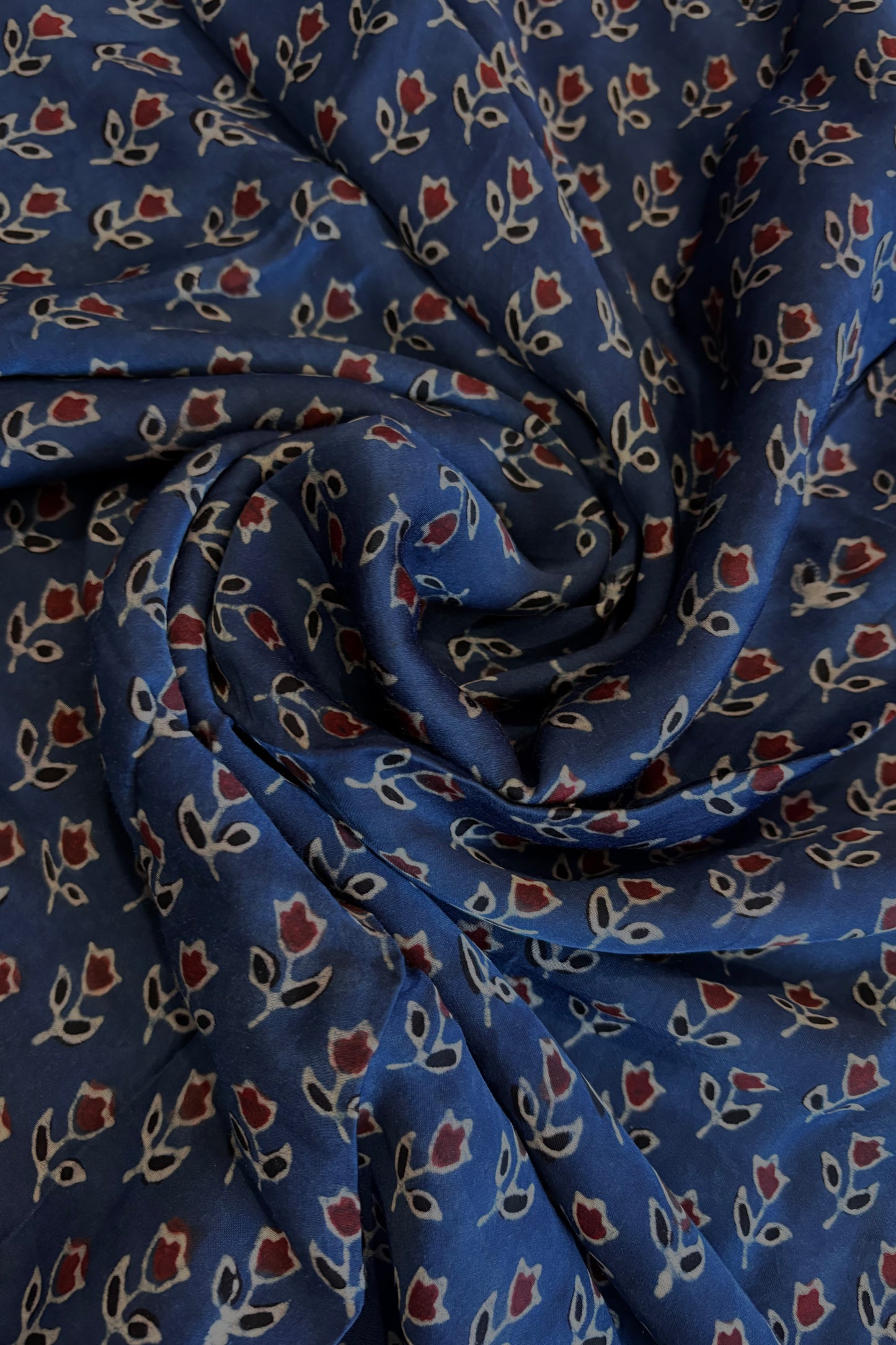 Ajrakh on Modal- Indigo