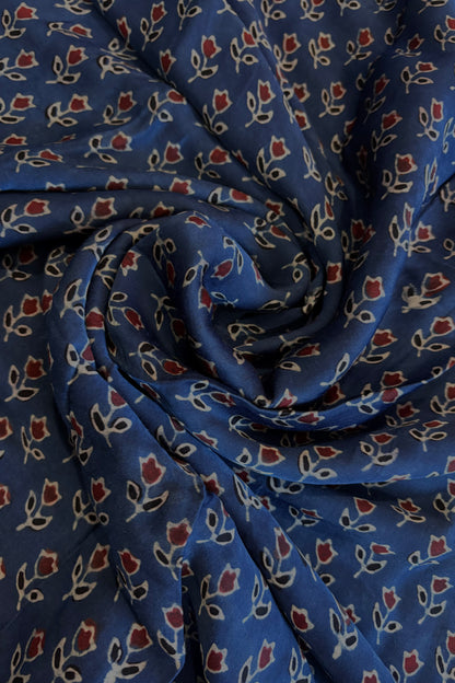 Ajrakh on Modal- Indigo