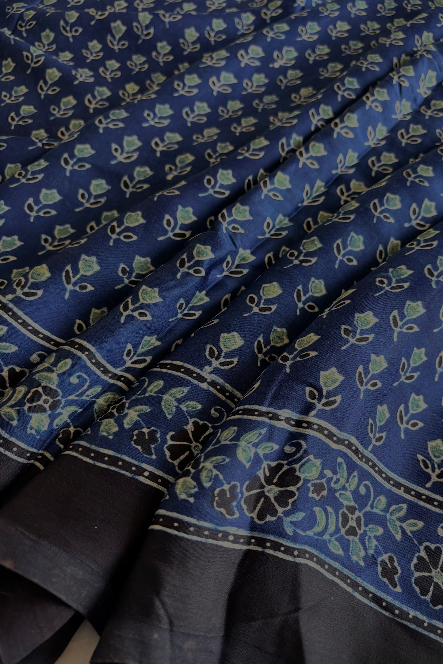 Ajrakh on Modal- Indigo