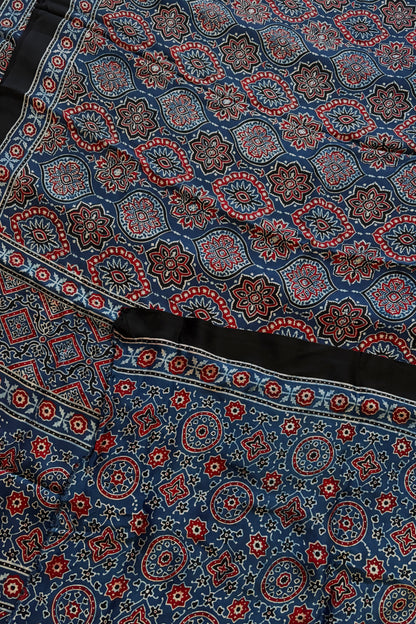 Ajrakh on Modal- Indigo