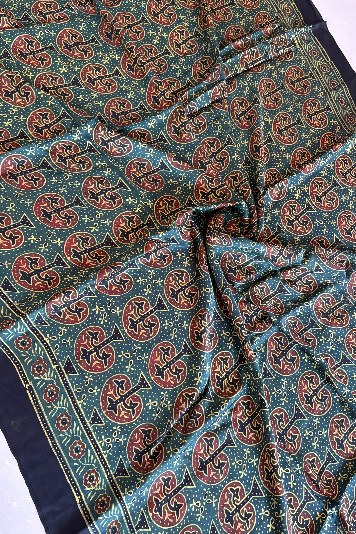 Ajrakh on Modal- Green