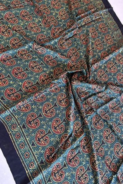 Ajrakh on Modal- Green