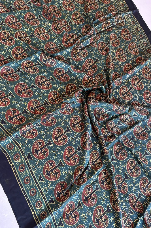 Ajrakh on Modal- Green