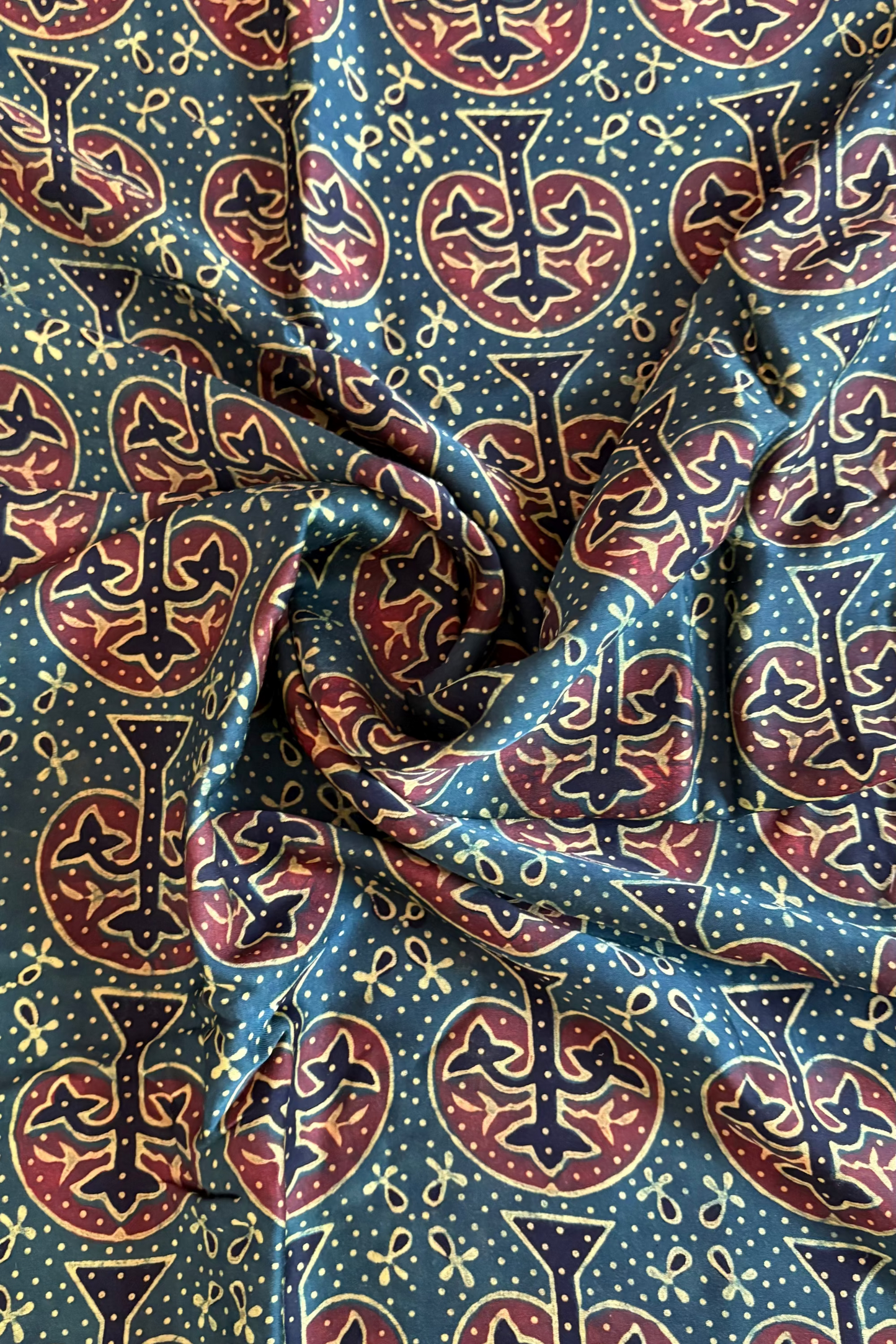 Ajrakh on Modal- Green