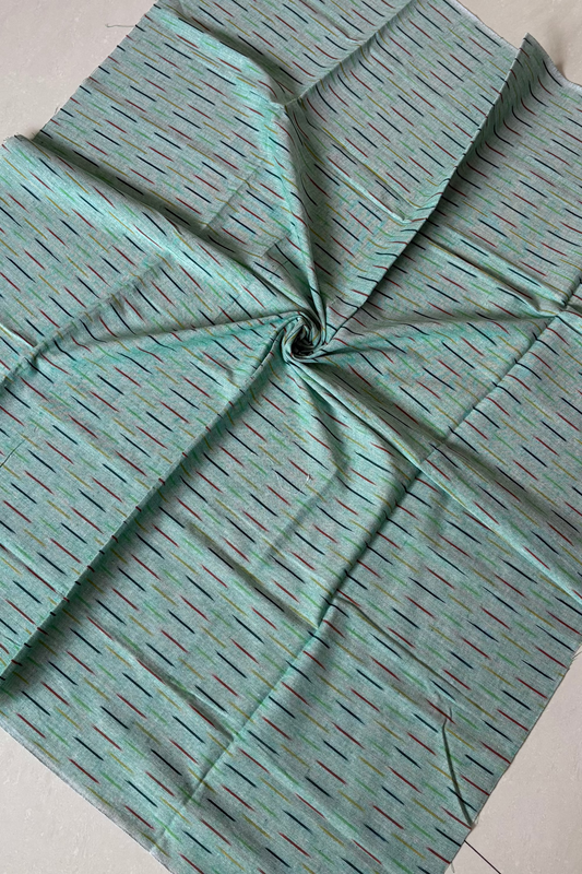 Cotton Ikkat Blouse Piece- Code 21