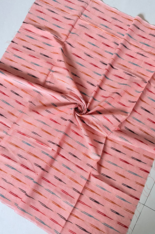 Cotton Ikkat Blouse Piece- Code 14