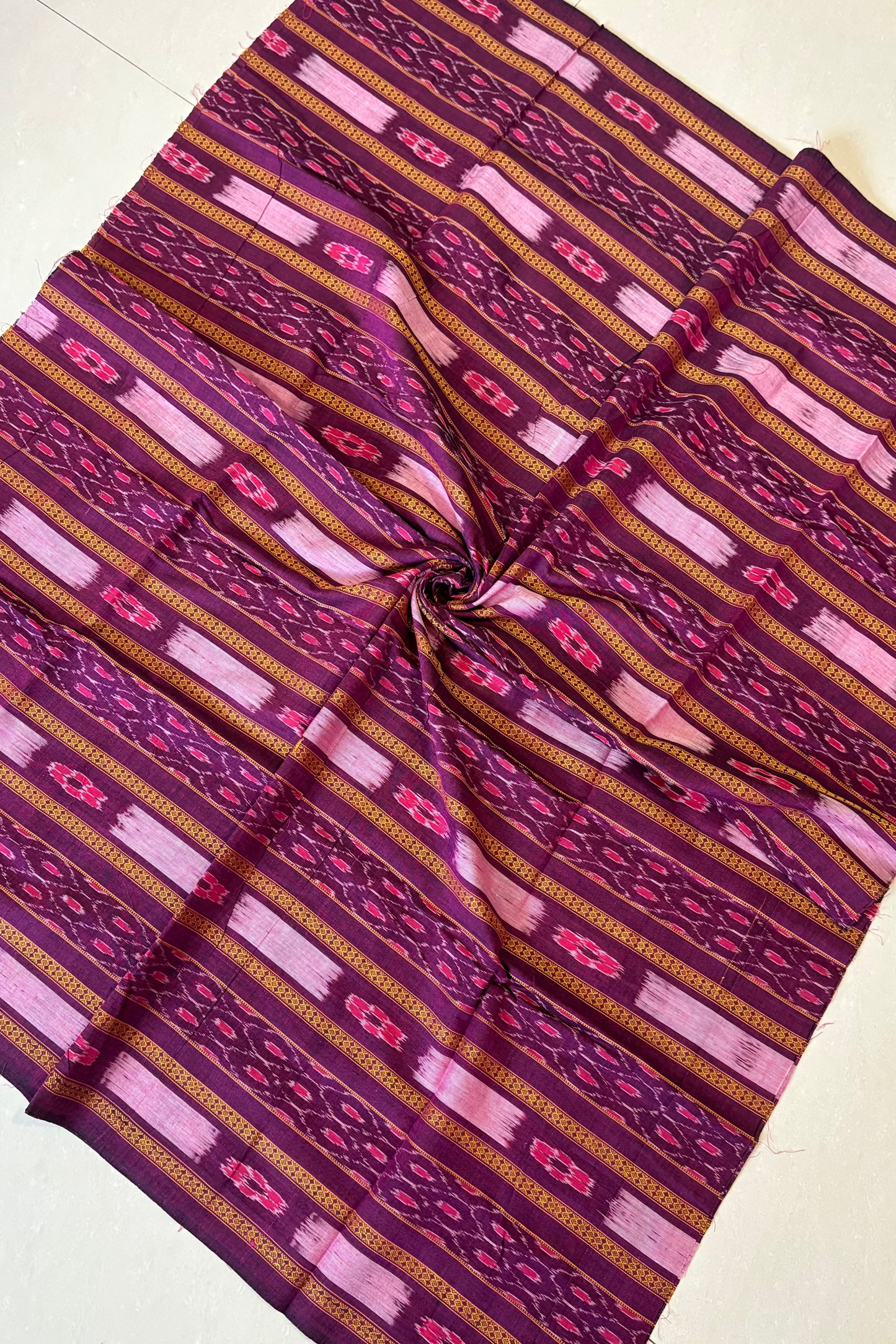 Odisha Cotton Ikkat Blouse Piece