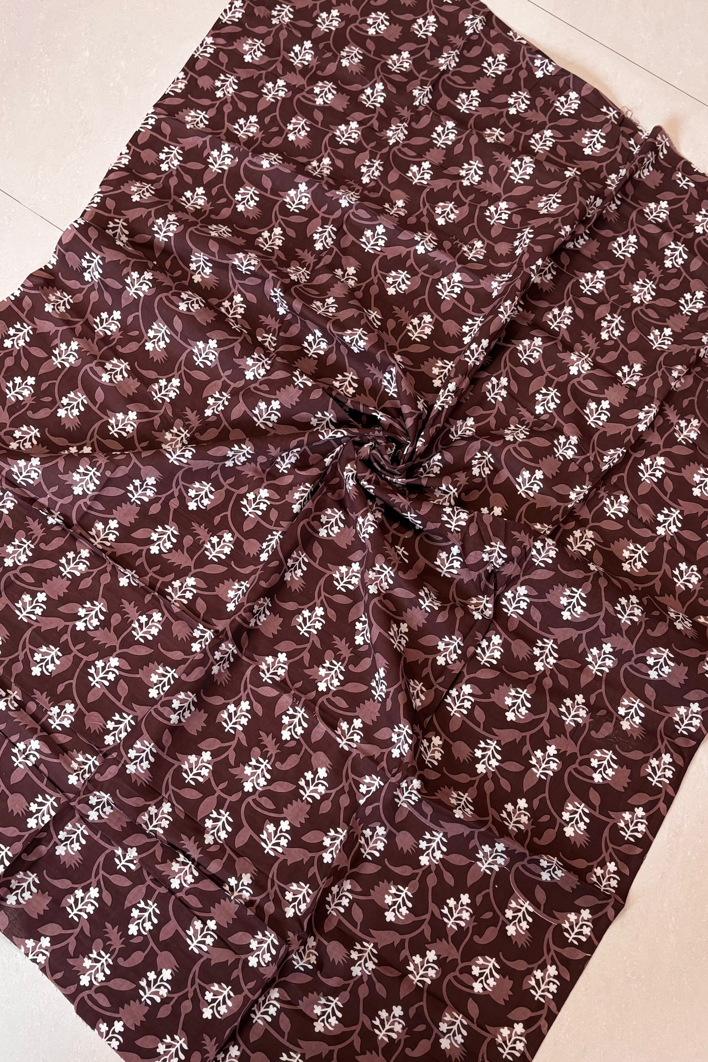 Pure Cotton Hand Block Print Fabric